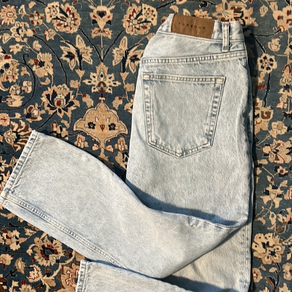 Topshop straight jeans, W28 L30 - Picture 4 of 4